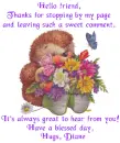 Hello Friend - Diane