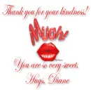 Thank You For Your Kindness - Diane