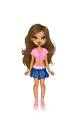 Doll - blue/pink
