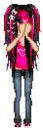 Pink doll