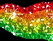 Rainbow on the black