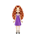 Doll - purple