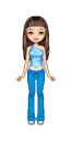 Doll - blue