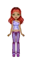 Doll - purple