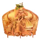 Woman on sofa