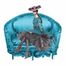 Woman on sofa