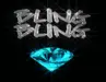 bling bling blue diamond