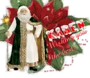SANTA IN GREEN KAREN