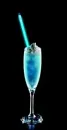 blue aqua drink