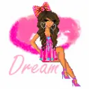 dream doll in pink