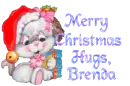 Merry Christmas Hugs, Brenda