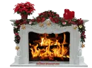 White Fireplace 