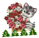 Judi's Christmas Kitty