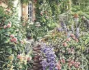 Pretty summer garden