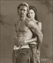 Kate and Sawyer
