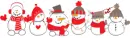 Funny Snowmen 