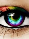 rainbow eye