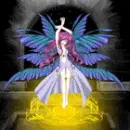 colored flower fairy