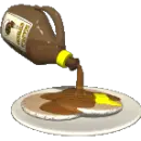 pancakes with maple syrup