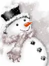 cute snowman