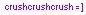 crushcrushcrush - paramore