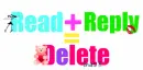 read+reply=delete