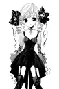 Black&White Anime Girl