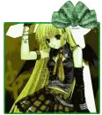 Goth anime girl