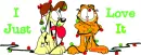 Garfield Love it