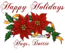 Happy Holidays-Dottie