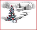 christmas tree barn snow