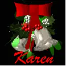 karen christmas bells