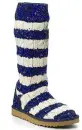 Navy Tall Knit Striped UGG