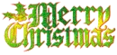 merry christmas text