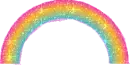 glitter rainbow