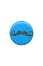 Mustach Blue Pin