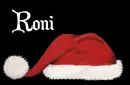 mouse peeking from hat roni