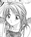Blushing girl