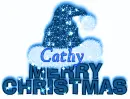 Blue Santa Hat - Cathy