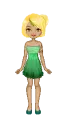 Doll - green