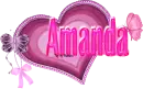 Amanda pink heart