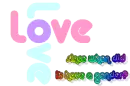Love=no gender