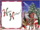 happy holidays text