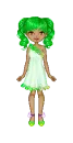Doll - green