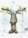 christmas moose