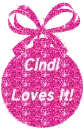 Pink Ornament - Cindi 