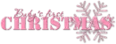 Baby's 1st Christmas Pink