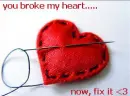 you broke my heart