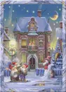 animated christmas scene