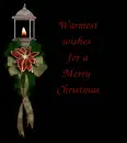 merry christmas lantern morph